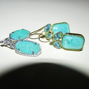 TWO Pair of Translucent Earrings
